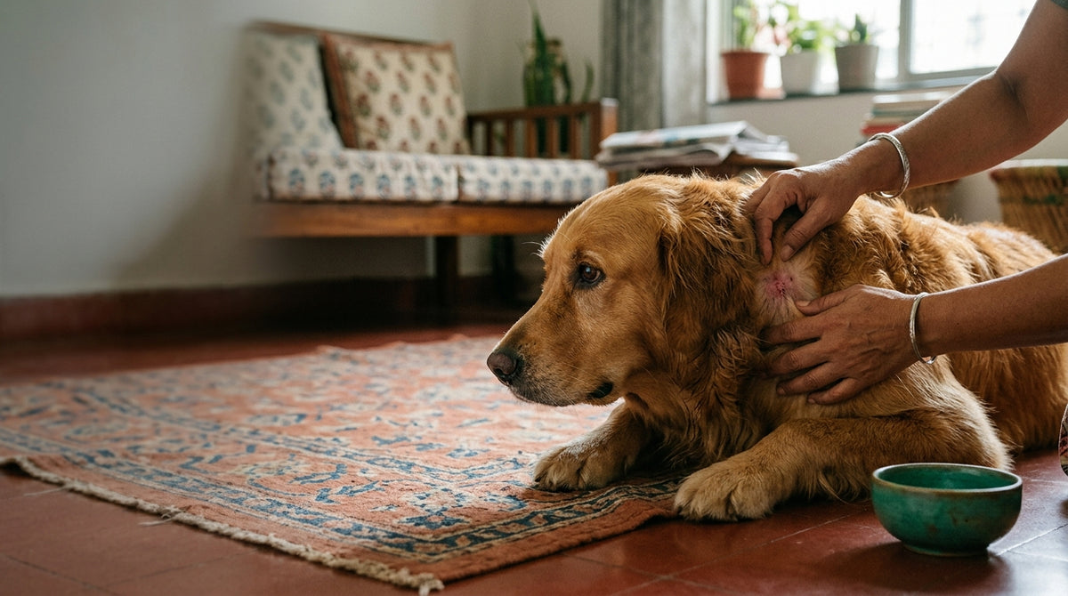 Post Monsoon Skin Infection in Dogs: How the Gut-Skin Axis Helps